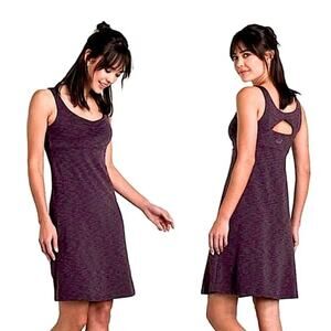 Kuhl 4204 Mova Aktiv Dress in Purple Heathered Space Dye size small